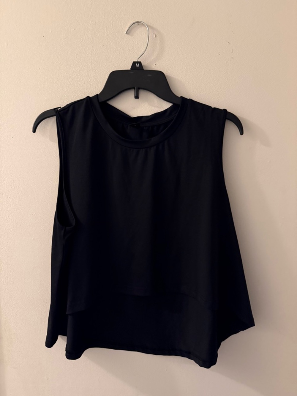 SHEIN Black Sleeveless Tank Top